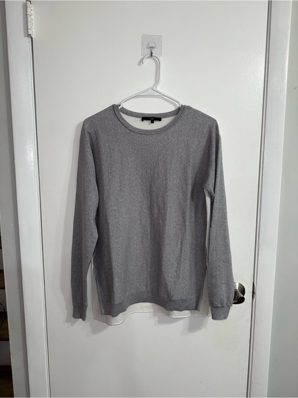 Tibi Merino Woop Sweater Pullover Combo Size XS $445